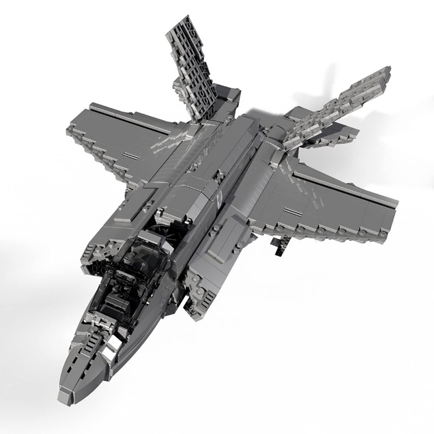 Aircraft Series F35 Fighter Building Blocks Model Famous WWII Military Airplanes MOC Bricks Sets Boys Toys Gifts For Childrens