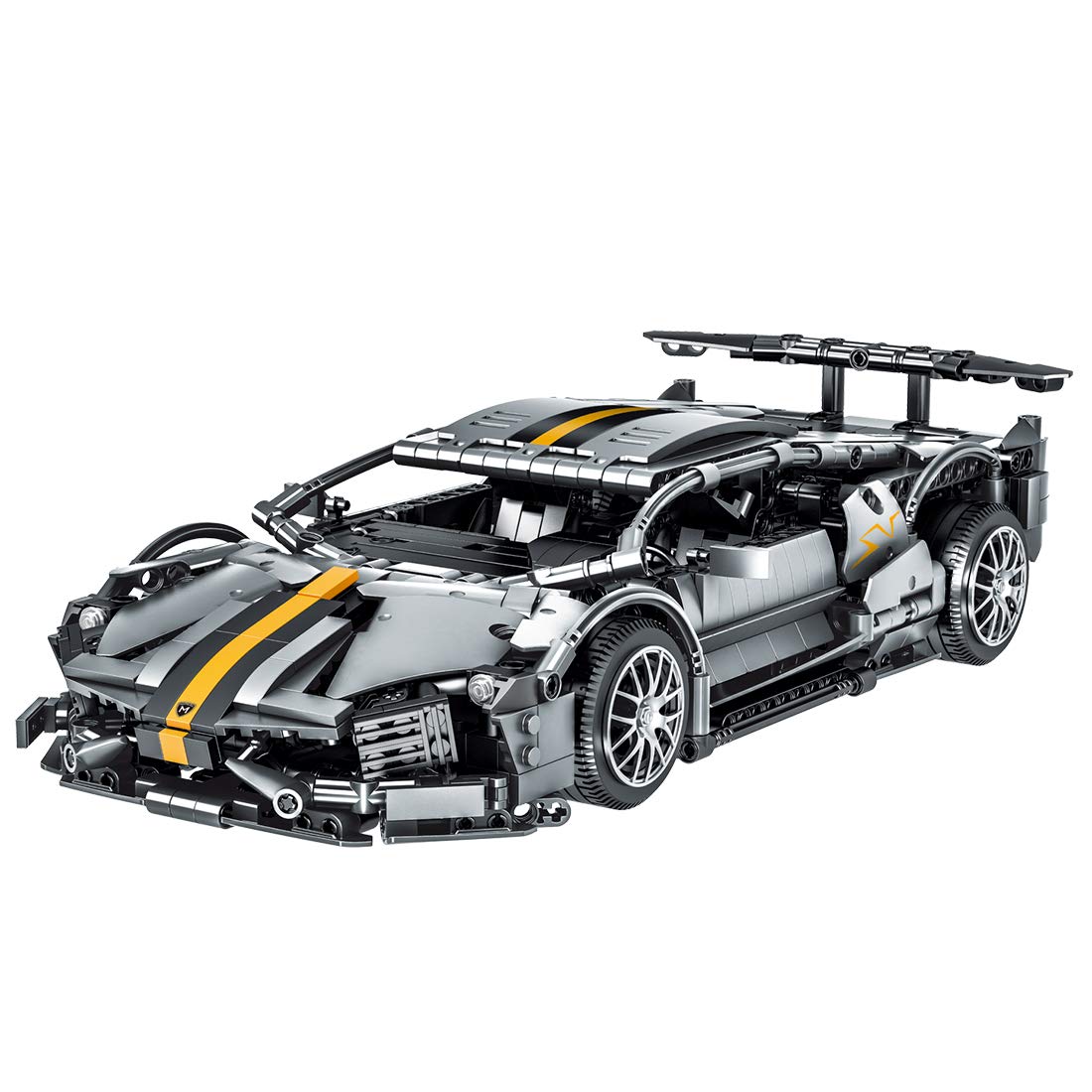 Technical APP Remote Control Moter Power Sport Car Building Blocks Bricks  Speed Racing Supercar Sets Toys For Kids Models Gifts