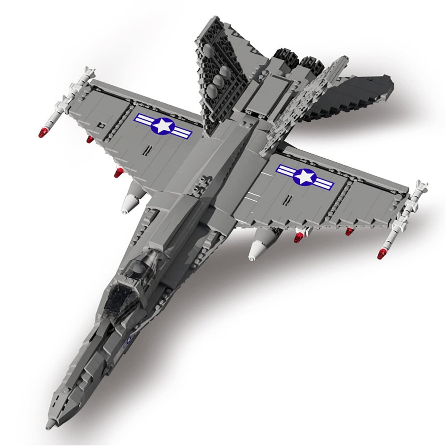 Aircraft Series F35 Fighter Building Blocks Model Famous WWII Military Airplanes MOC Bricks Sets Boys Toys Gifts For Childrens