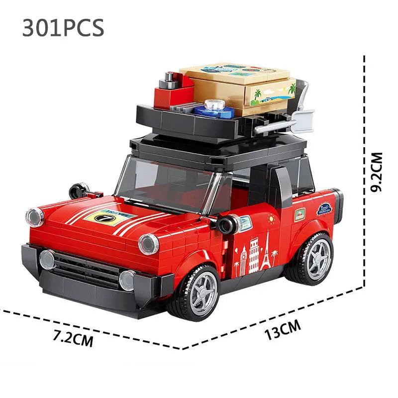 City Speed Champion Sport Racing Cars Building Blocks Model MOC Bricks Racer Vehicle Kid Education Toys for Childrens Boys Gifts