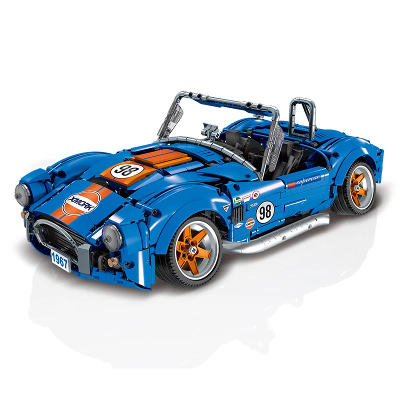 Original Technical Mustang Shelby Supercar Sports Racing Building Blocks Model Bricks Kids Assembly Vehicle Sets Boys Toys Gifts