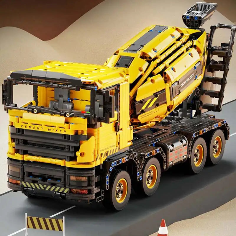 Technical Car Excavator APP Remote Control Moter Power MOC Bricks Building Blocks Engineering Truck Boys Toys Gift For Childrens