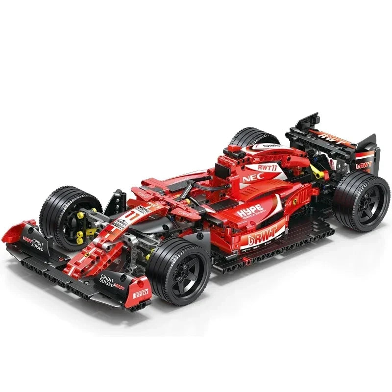 Technical APP Remote Control Moter Power Sport Car Building Blocks Bricks F1 Formula Speed Racing Sets Toys For Kids Models Gift