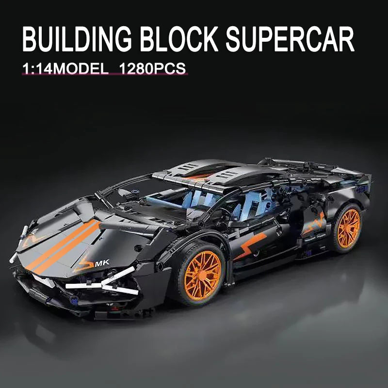 Technical APP Remote Control Moter Power Sport Car Building Blocks Bricks  Speed Racing Supercar Sets Toys For Kids Models Gifts