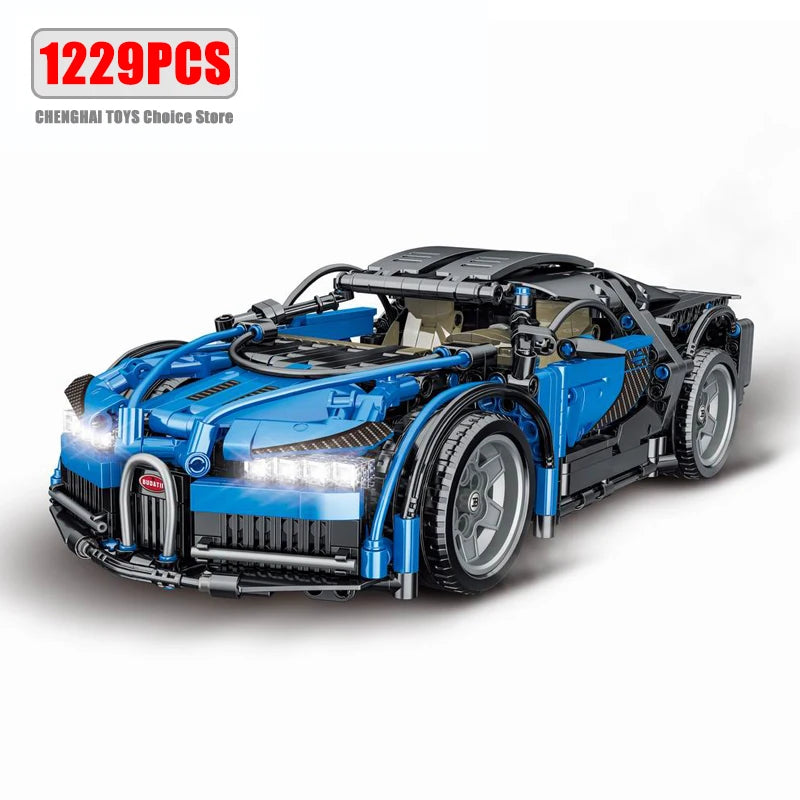 Technical APP Remote Control Moter Power Sport Car Building Blocks Bricks  Speed Racing Supercar Sets Toys For Kids Models Gifts