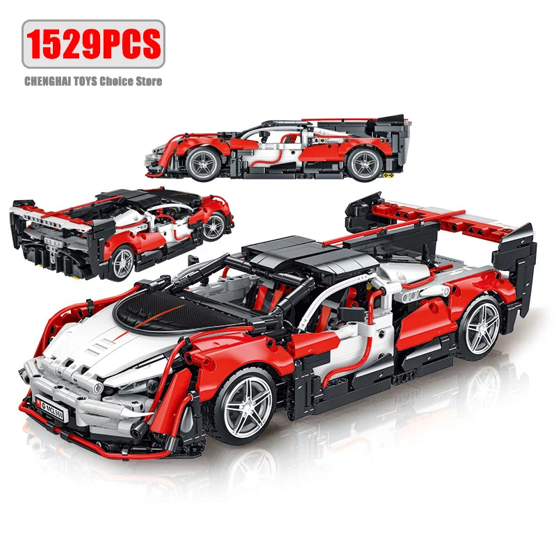 Technical APP Remote Control Moter Power Sport Car Building Blocks Bricks  Speed Racing Supercar Sets Toys For Kids Models Gifts