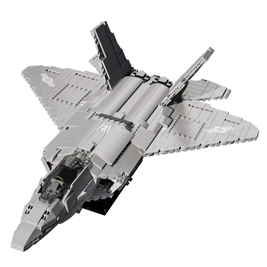 Aircraft Series F35 Fighter Building Blocks Model Famous WWII Military Airplanes MOC Bricks Sets Boys Toys Gifts For Childrens